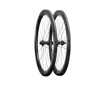 Load image into Gallery viewer, Elitewheels Marvel 50D II carbon road wheelset angled view